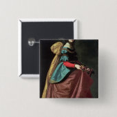 St. Elizabeth von Portugal 1640 Button (Vorne & Hinten)