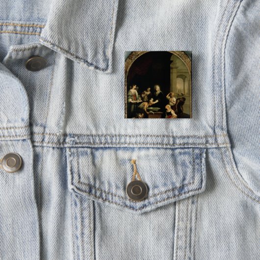 St. Elizabeth von Ungarn Button (Beispiel)