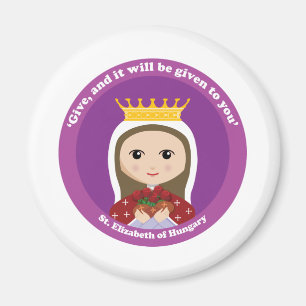St. Elizabeth von Ungarn Magnet