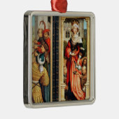 St. Elizabeth von Ungarn Silbernes Ornament (Rechts)