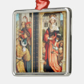 St. Elizabeth von Ungarn Silbernes Ornament (Links)