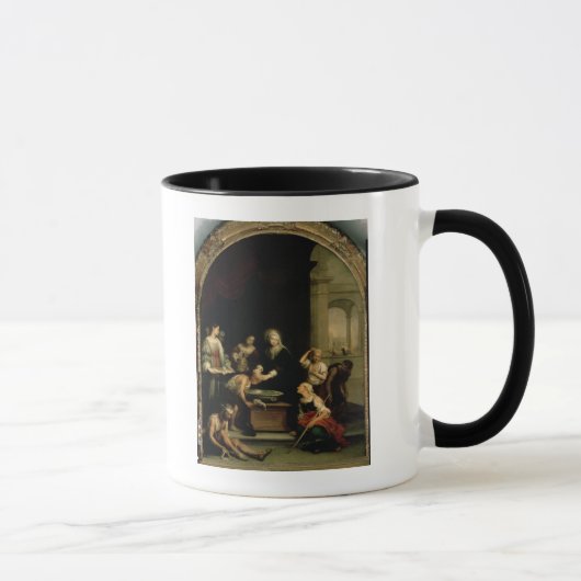 St. Elizabeth von Ungarn Tasse (Rechts)
