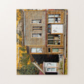 St. Elmo Colorado Ghost Town.Weihnachtsgrüße Puzzle (Vertikal)