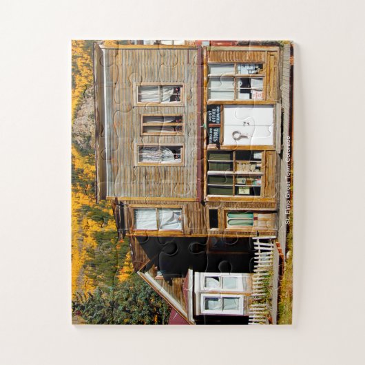 St. Elmo Ghost Town Colorado Puzzle (Vertikal)
