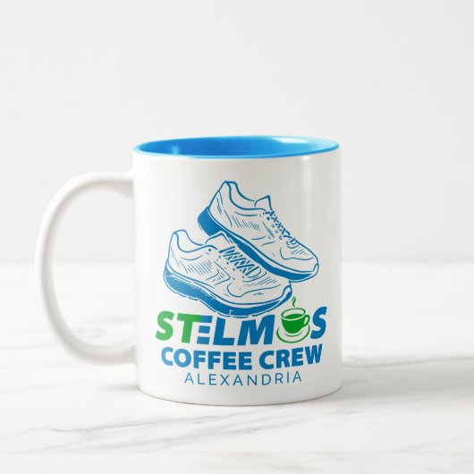 St. Elmo's Coffee Crew Zweifarbige Tasse (Links)