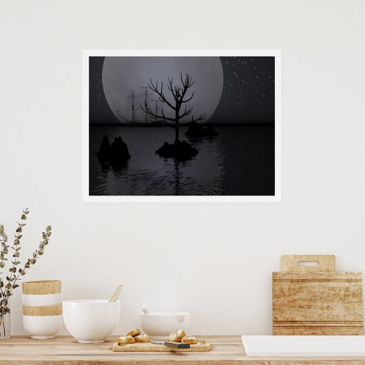 St. Elmos Ship Poster (Küche)