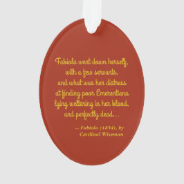 St. Emerentiana von Rom (SAU 36) Ornament