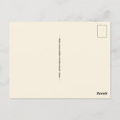  St. Emilion Bordeaux Wine Map Postkarte (Rückseite)