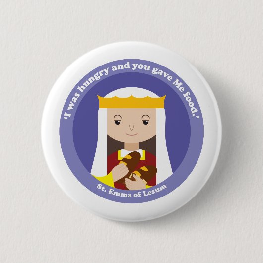 St. Emma von Lesum Button (Vorderseite)