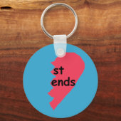 ST ENDS Schlüsselanhänger Half (Vorderseite)