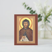 St. Ephraim die syrische Gebetskarte Postkarte (Stehend Vorderseite)