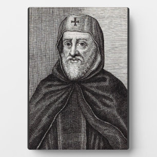 St. Ephrem der Syrer Lehrer der Buße Kunst Fotoplatte