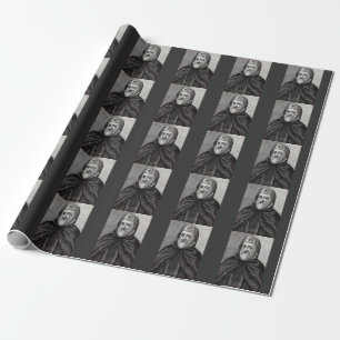 St. Ephrem der Syrer Lehrer der Buße Kunst Geschenkpapier