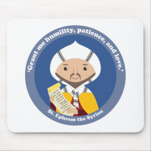 St. Ephrem von Syrien Mousepad