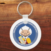St. Ephrem von Syrien Schlüsselanhänger (Vorderseite)