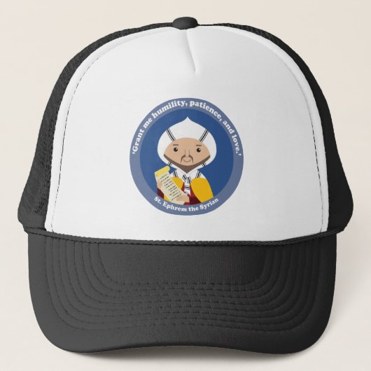 St. Ephrem von Syrien Truckerkappe (Vorderseite)
