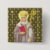 St. Etheldreda (Audrey) (P 003) Button (Vorderseite)