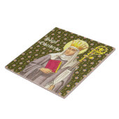 St. Etheldreda (Audrey) (P 003) Fliese (Seite)