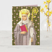 St. Etheldreda (Audrey) (P 003) Karte (Gelbe Blume)