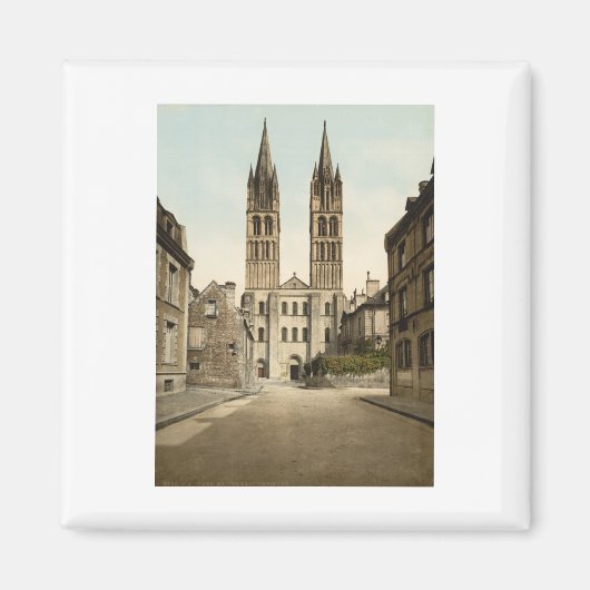 St Etienne Church, Caen, Frankreich Magnet (Vorne)