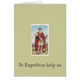 St. Expeditus helfen uns