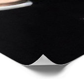 St. Faustina Gebet vor der Eucharistin. Poster (Ecke)