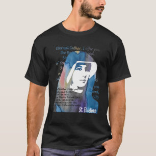 St Faustina Kowalska Große Liebe Katholischer Zita T-Shirt