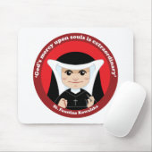 St. Faustina Kowalska Mousepad (Mit Mouse)