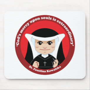 St. Faustina Kowalska Mousepad
