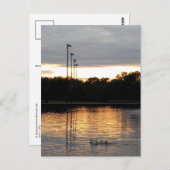 St. Ferdinand Park Postkarte (Vorne/Hinten)