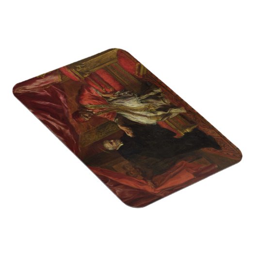 St. Filippo Neri Curing Pope Clemente VIII Magnet (Rechte Seite)