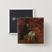 St. Filippo Neri, der Papst Clemente VIII kuriert Button (Vorne & Hinten)