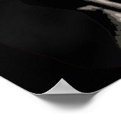 St. Florian Courage Feuerwehrposter Poster (Ecke)