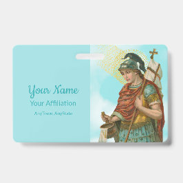 St. Florian mit Eimer (Clear Skies; M 019) Ausweis