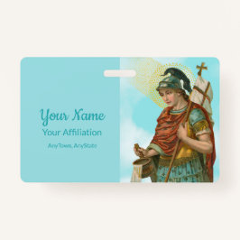 St. Florian mit Eimer (Clear Skies; M 019) Ausweis