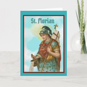 St. Florian mit Eimer (Clear Skies; M 019) Karte