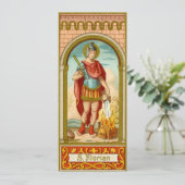 St. Florian of Lorch (BK 32) Grußkarte (Stehend Vorderseite)