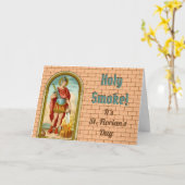 St. Florian of Lorch (BK 32) Leere Grußkarte Karte (Gelbe Blume)