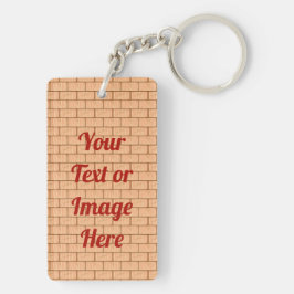 St. Florian of Lorch (BK 32) Leere oder DIY Back Schlüsselanhänger