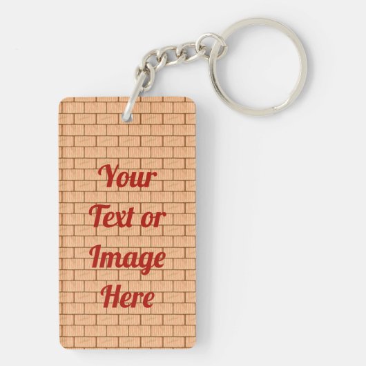 St. Florian of Lorch (BK 32) Leere oder DIY Back Schlüsselanhänger (Rückseite)