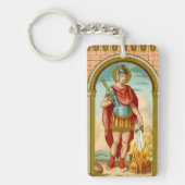 St. Florian of Lorch (BK 32) Leere oder DIY Back Schlüsselanhänger (Vorderseite)