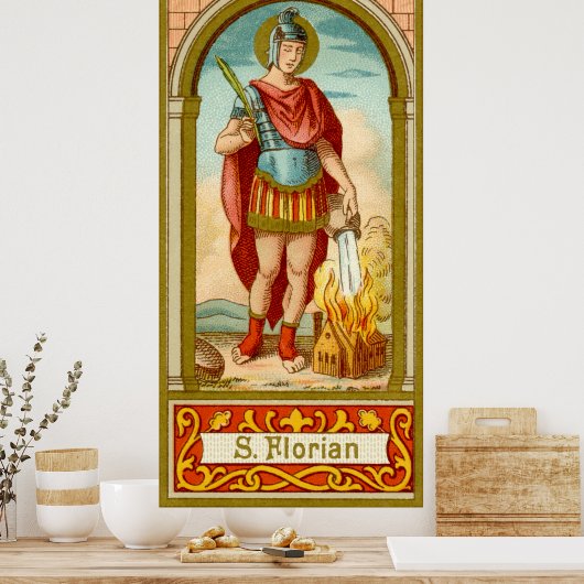 St. Florian of Lorch (BK 32) Poster 3 (Küche)