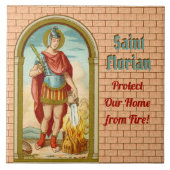 St. Florian of Lorch (BK 32) Tile 2 Fliese (Vorderseite)
