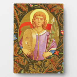 St. Florian (PM 03) 5"x7" Plaque 2 mit Easel Fotoplatte