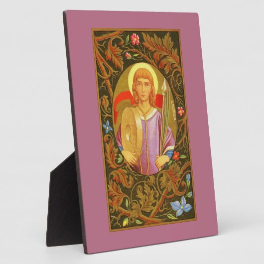 St. Florian (PM 03) 8"x10" Plaque 1 with Easel Fotoplatte (Seite)