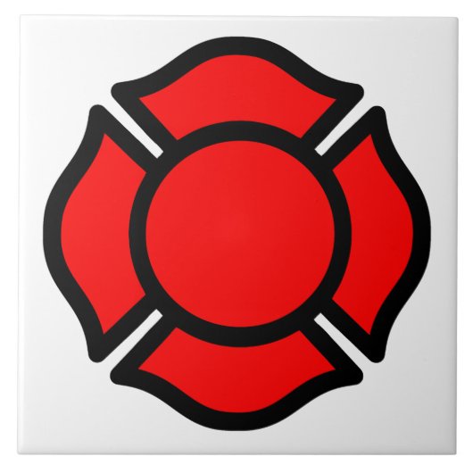 St. Florian’s Cross (Stil 1) Fliese (Vorderseite)