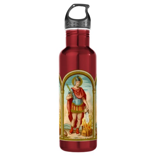 St. Florian von Lorch (BK 32) 24 oz. Edelstahlflasche (Vorderseite)
