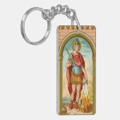 St. Florian von Lorch (BK 32) Blank oder DIY Rücke Schlüsselanhänger (Vorderseite links)