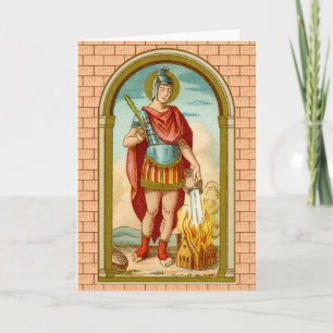 St. Florian von Lorch (BK 32) Leere Grußkarte Karte
