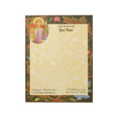 St. Florian von Lorch (PM 03) 11"x8,5" Notizblock (Rotiert)